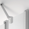 Ronal SanSwiss Solino kabina prysznicowa półokrągła 90 cm srebrny połysk SOR550905007